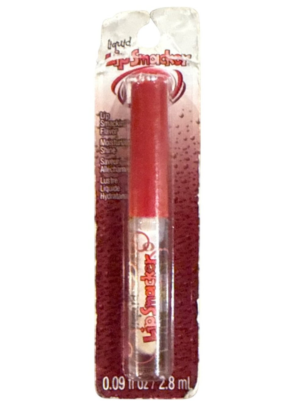 2010 Vintage Bonne Bell/Lip Smacker DR. PEPPER Soda Gloss wand BUBBLE FONT As Is